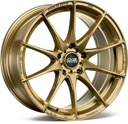 OZ Formula HLT race gold Alufelge 8x18 Zoll ET48 LK 5x100 ML68 – Bild 2