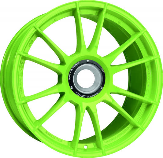 OZ Ultraleggera HLT CL acid green Alufelge 8.5x19 Zoll ET53 LK 1x130 ML84