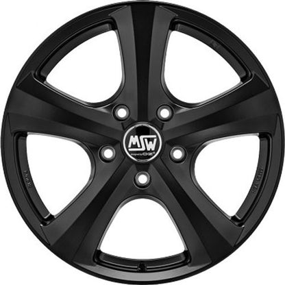 MSW 19 schwarz matt Alufelge – Bild 2