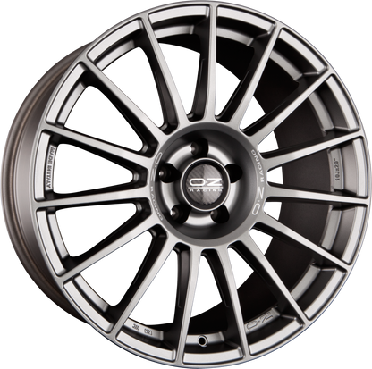 OZ Superturismo Dakar matt graphite Alufelge 9x21 Zoll ET25 LK 5x120 ML79 – Bild 5