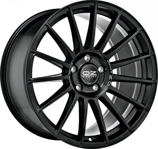 OZ Superturismo LM matt black Alufelge 7.5x17 Zoll ET35 LK 5x100 ML68