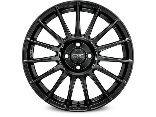 OZ Superturismo LM matt black Alufelge 7.5x17 Zoll ET35 LK 5x100 ML68 – Bild 2