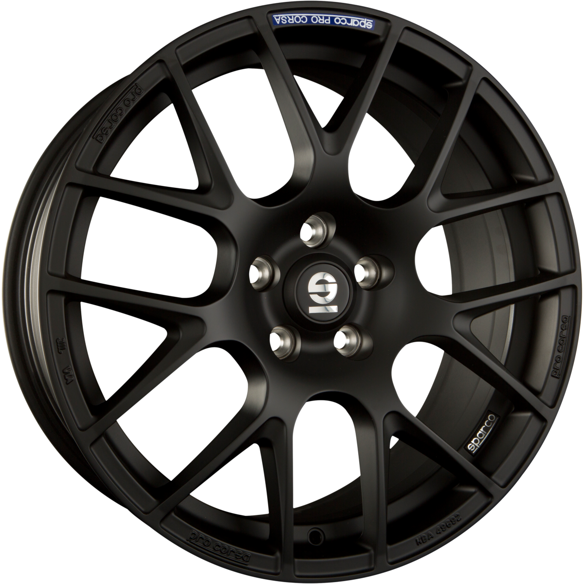 Sparco Pro Corsa Matt Dark Titanium Alufelge 7.5x17 Zoll ET35 LK 4x100 ML63.3 – Bild 2