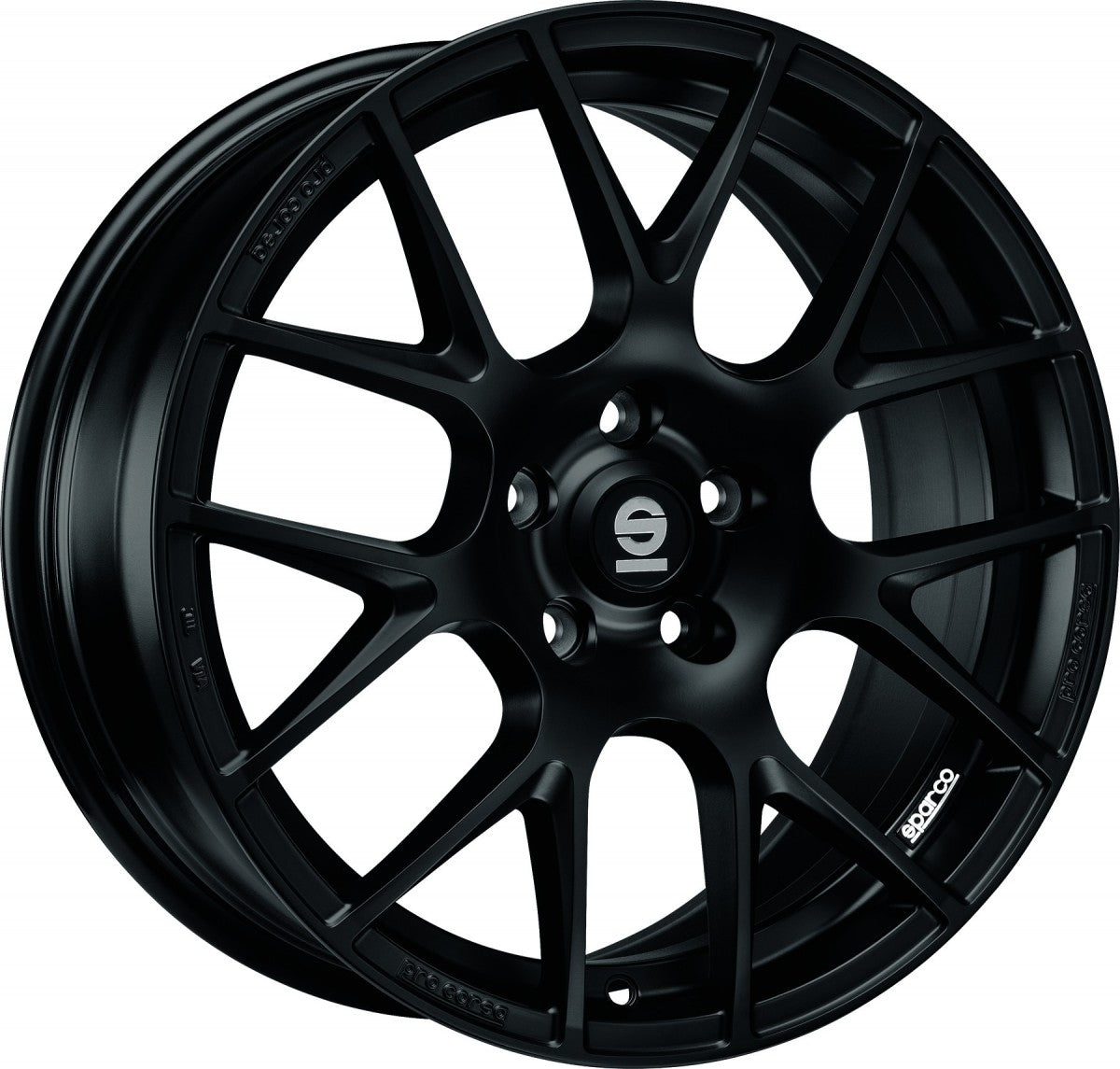 Sparco Pro Corsa matt dark titanium Alufelge 8x18 Zoll ET45 LK 5x114.3 ML73.1