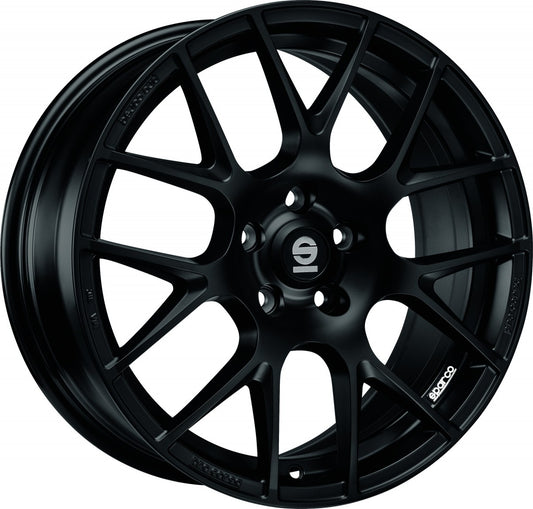 Sparco Pro Corsa matt dark titanium Alufelge 9x18 Zoll ET39 LK 5x120 ML72.56