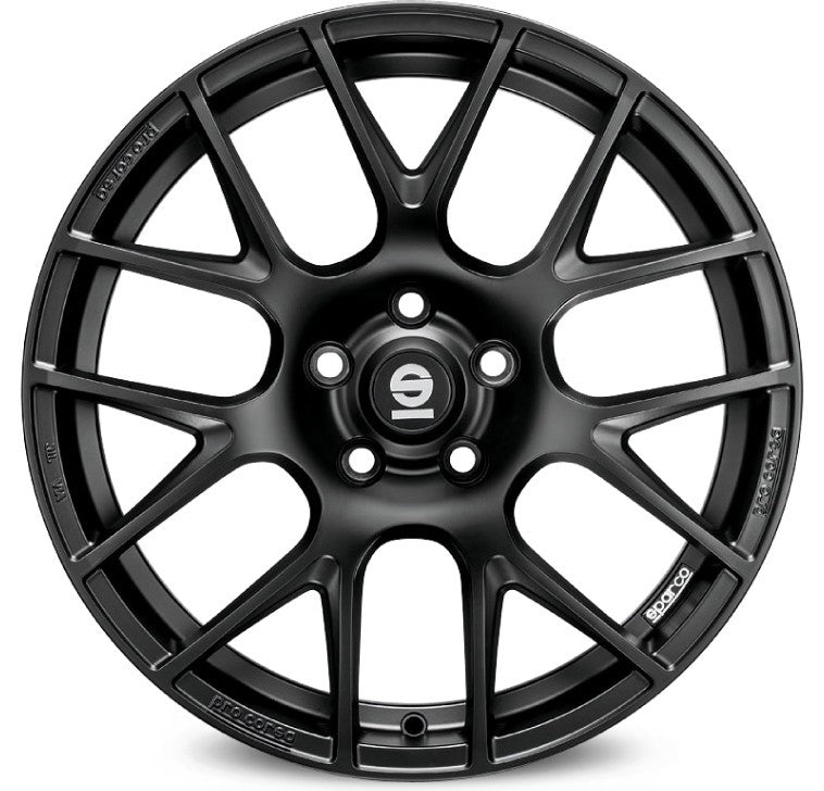 Sparco Pro Corsa matt dark titanium Alufelge 9x18 Zoll ET39 LK 5x120 ML72.56 – Bild 2