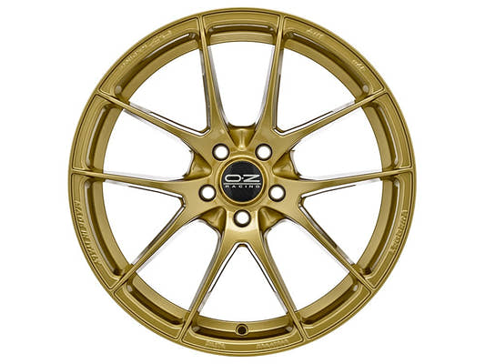 OZ Leggera HLT race gold Alufelge 7.5x17 Zoll ET48 LK 5x100 ML68 – Bild 2