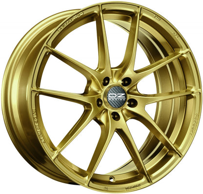 OZ Leggera HLT race gold Alufelge 8x18 Zoll ET35 LK 5x100 ML68
