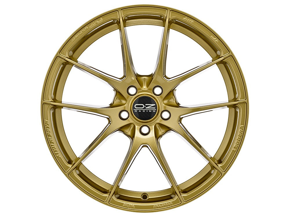 OZ Leggera HLT race gold Alufelge 8x18 Zoll ET35 LK 5x100 ML68 – Bild 2