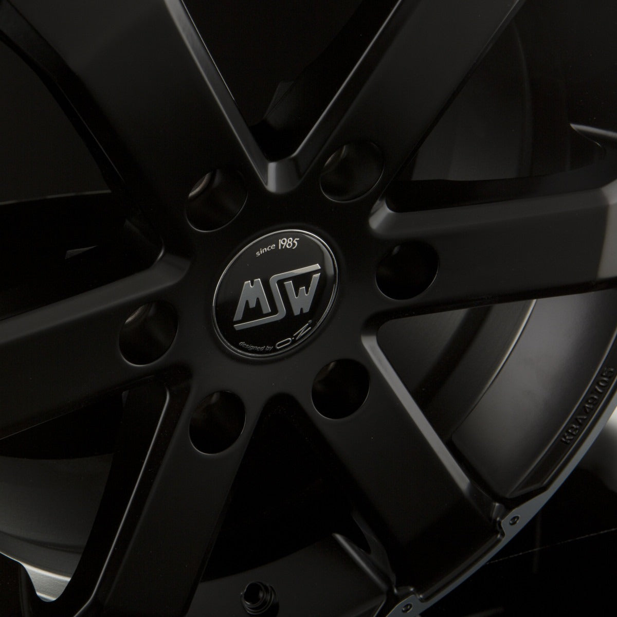 MSW 46 Matt Black Full Polished Alufelge 7.5x17 Zoll ET50 LK 6x139.7 ML93.1 – Bild 3