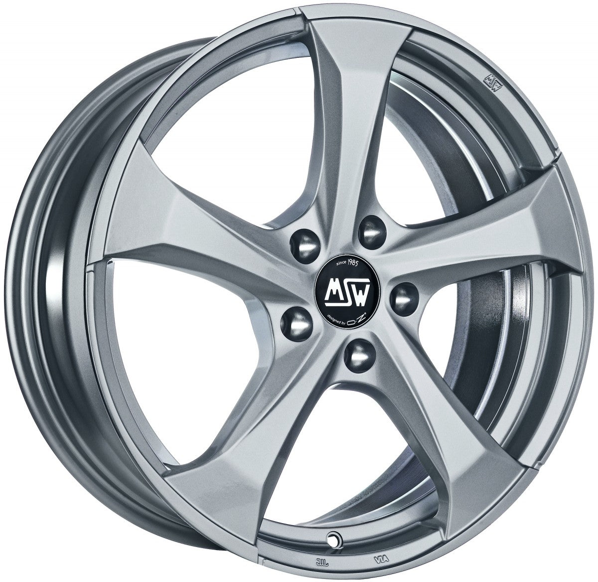 MSW 47 full silver Alufelge