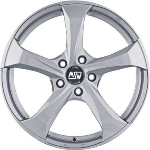 MSW 47 full silver Alufelge – Bild 2