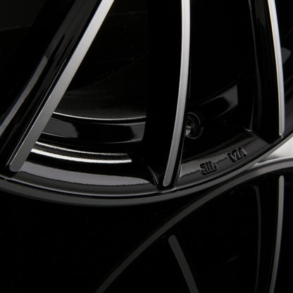 MSW 86 Black Full Polished Alufelge 7.5x18 Zoll ET45 LK 5x114.3 ML73.1 – Bild 3