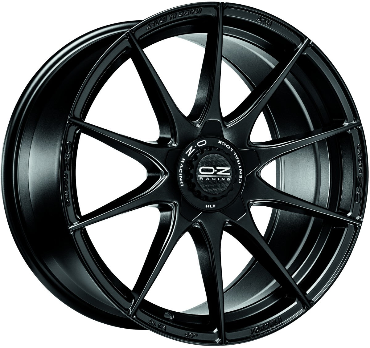 OZ Formula HLT matt black Alufelge 7x17 Zoll ET42 LK 4x100 ML68