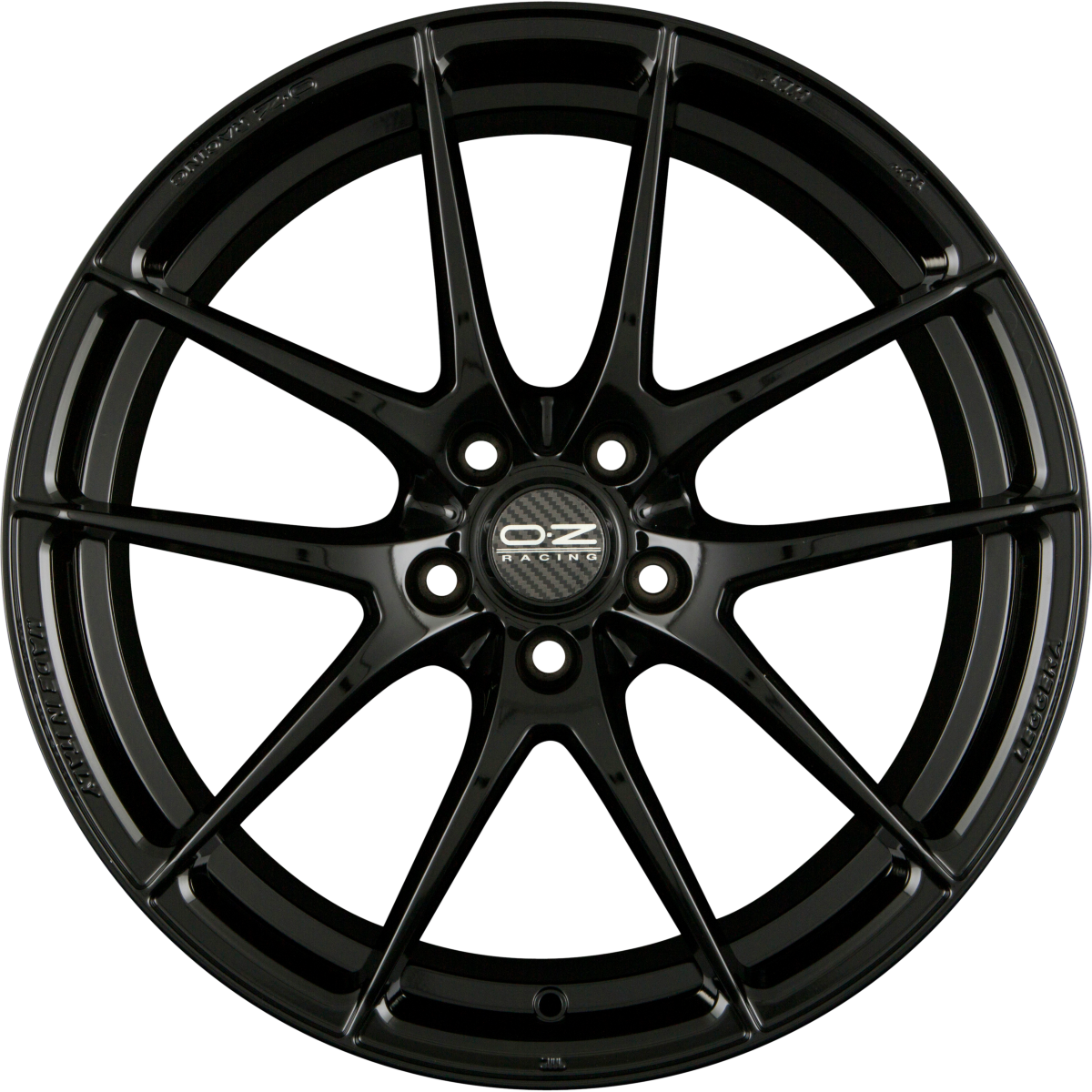 OZ Leggera HLT gloss black Alufelge 8x18 Zoll ET35 LK 5x112 ML75 – Bild 4