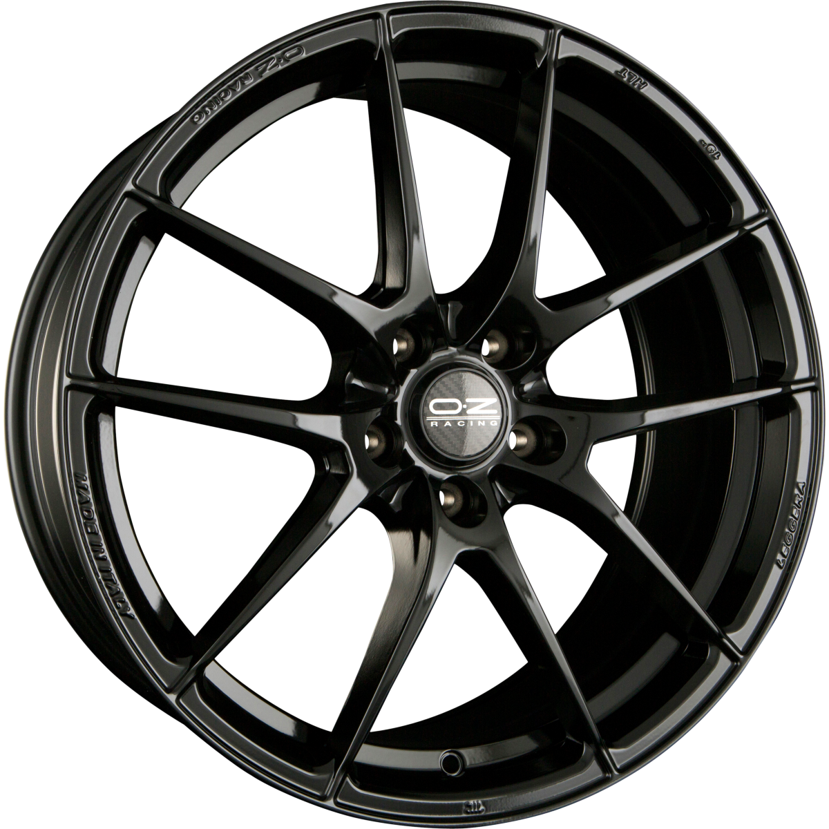 OZ Leggera HLT gloss black Alufelge 8x18 Zoll ET35 LK 5x112 ML75 – Bild 5