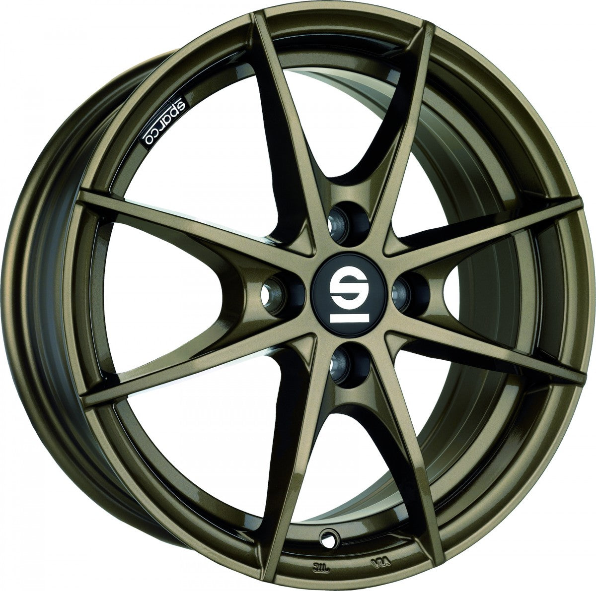 Sparco Trofeo 4 gloss bronze Alufelge 6x15 Zoll ET35 LK 4x100 ML63.3