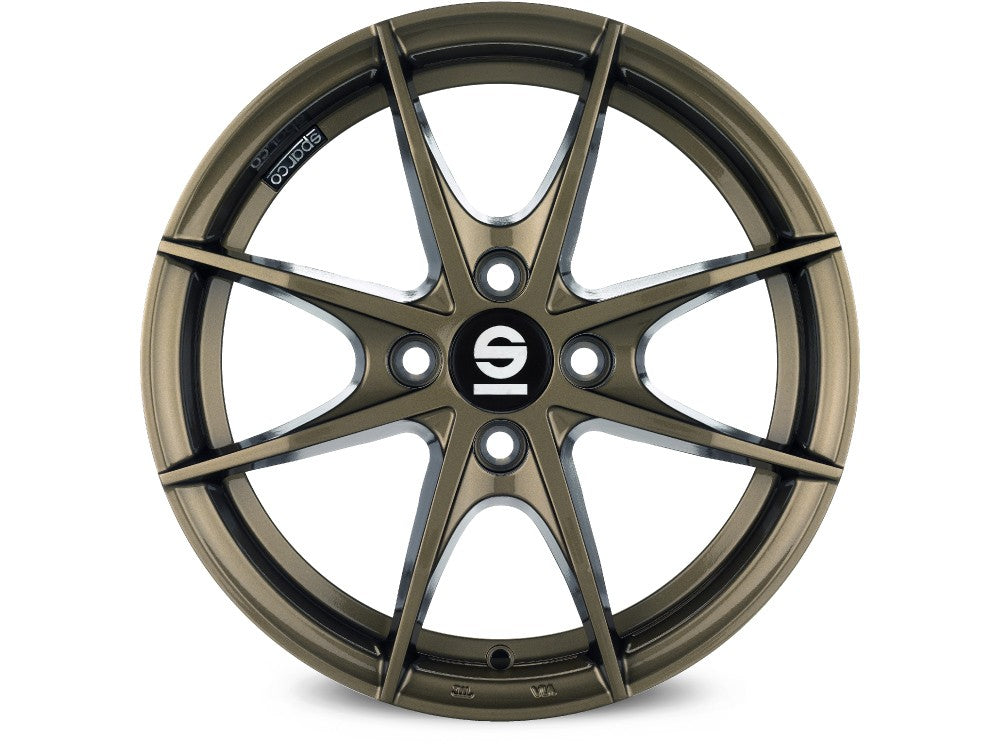 Sparco Trofeo 4 gloss bronze Alufelge 6x15 Zoll ET35 LK 4x100 ML63.3 – Bild 2