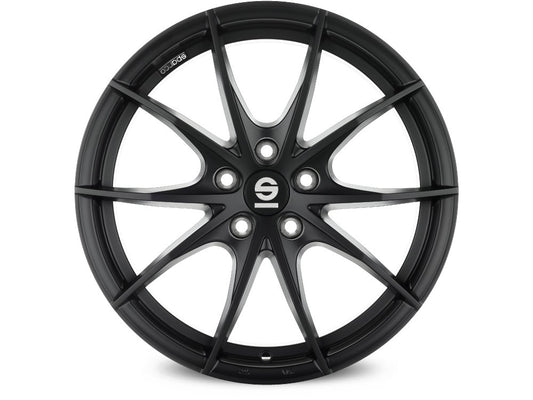 Sparco Trofeo 5 matt black Alufelge 7.5x17 Zoll ET35 LK 5x100 ML63.3 – Bild 2