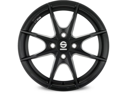 Sparco Trofeo 4 matt black Alufelge 6.5x16 Zoll ET42 LK 4x108 ML63.4 – Bild 2