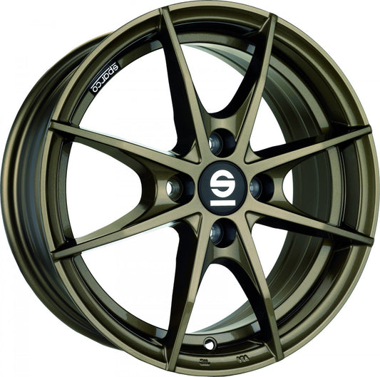 Sparco Trofeo 4 gloss bronze Alufelge 6.5x16 Zoll ET37 LK 4x100 ML63.3