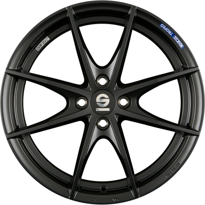 Sparco Trofeo 4 Matt Black Alufelge 6.5x16 Zoll ET42 LK 4x100 ML63.3