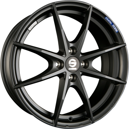 Sparco Trofeo 4 Matt Black Alufelge 6.5x16 Zoll ET42 LK 4x100 ML63.3 – Bild 2