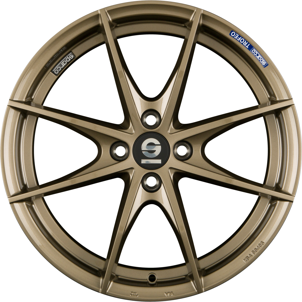 Sparco Trofeo 4 Gloss Bronze Alufelge 6x14 Zoll ET35 LK 4x100 ML63.3