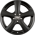 MSW 19 Matt Black Alufelge 6.5x16 Zoll ET44 LK 5x114.3 ML66.1