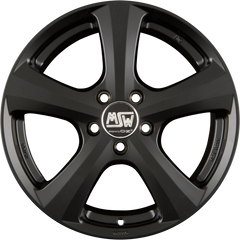 MSW 19 Matt Black Alufelge 6.5x16 Zoll ET44 LK 5x114.3 ML66.1