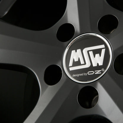 MSW 19 Matt Black Alufelge 6.5x16 Zoll ET44 LK 5x114.3 ML66.1 – Bild 3