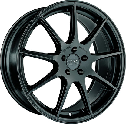 OZ Omnia matt black Alufelge 8x18 Zoll ET45 LK 5x112 ML75