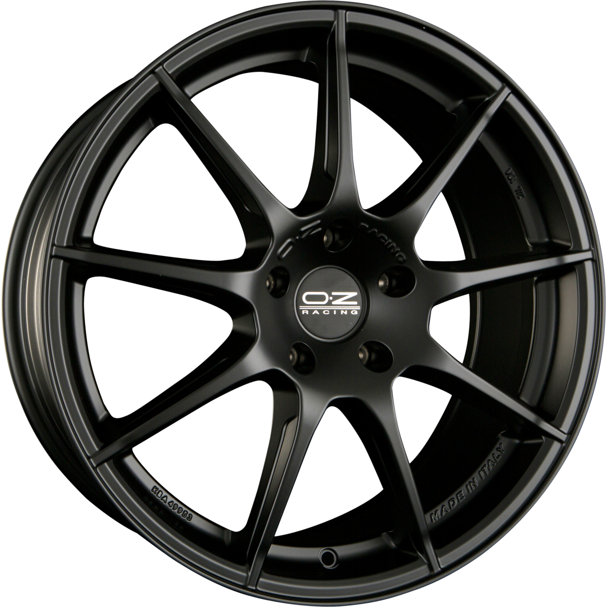 OZ Omnia matt black Alufelge 8x18 Zoll ET45 LK 5x114.3 ML75 – Bild 4