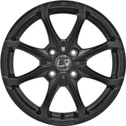 MSW X4 matt black Alufelge – Bild 2