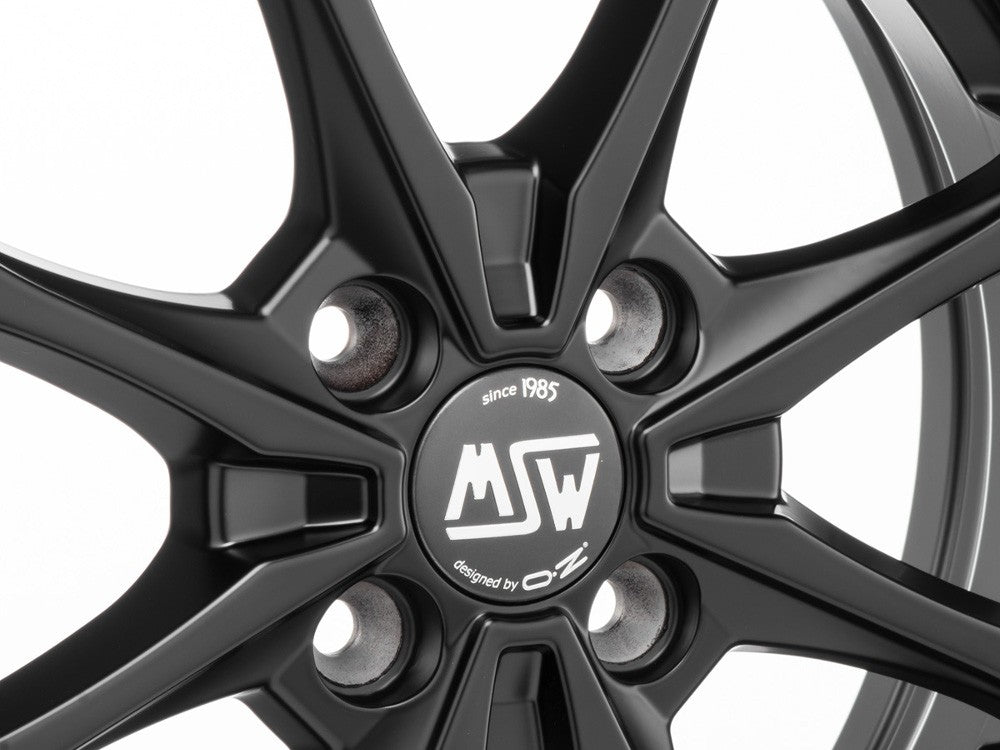MSW X4 matt black Alufelge – Bild 3