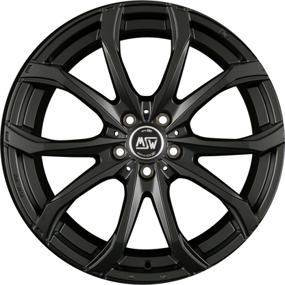 MSW 48 Matt Black Alufelge 6.5x16 Zoll ET44 LK 5x114.3 ML66.1