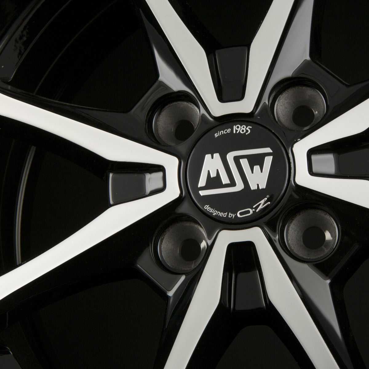 MSW X4 Gloss Black Full Polished Alufelge 6x16 Zoll ET40 LK 4x100 ML63.3 – Bild 5
