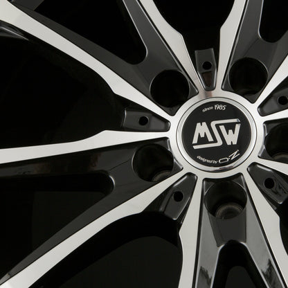 MSW 48 Gloss Black Full Polished Alufelge 7.5x17 Zoll ET40 LK 5x127 ML71.6 – Bild 5