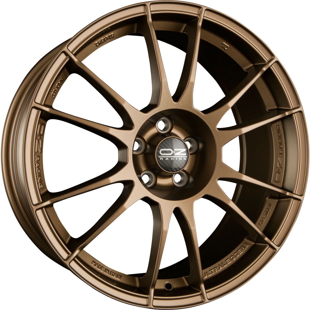 OZ Ultraleggera Matt Bronze Alufelge 9x19 Zoll ET40 LK 5x120 ML79 – Bild 2