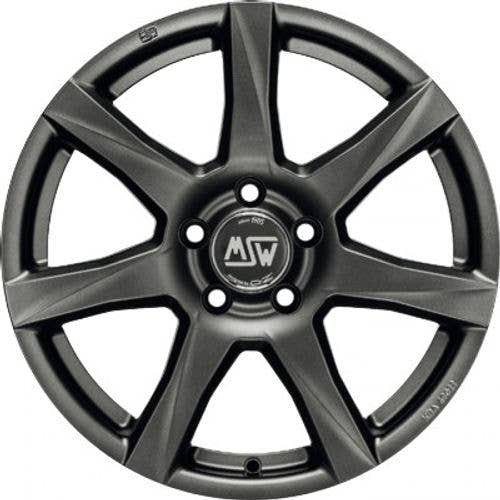 MSW 77 Matt Dark Grey Alufelge 6x15 Zoll ET42 LK 4x100 ML63.3 – Bild 2