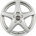 MSW 78 Full Silver Alufelge 6.5x16 Zoll ET46 LK 5x112 ML73.1