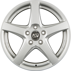 MSW 78 Full Silver Alufelge 6.5x16 Zoll ET46 LK 5x112 ML73.1