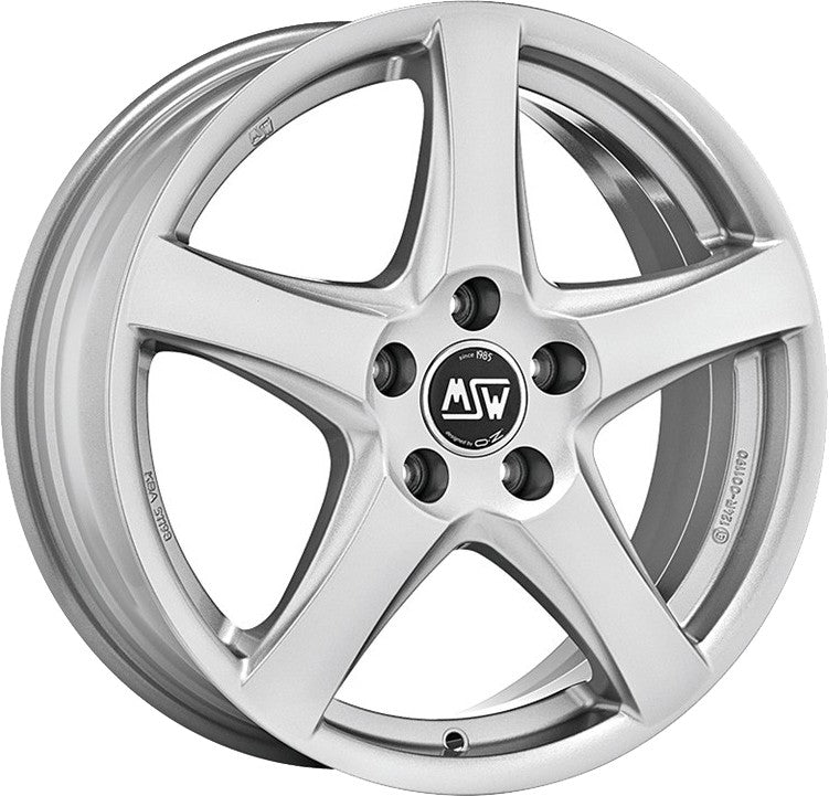 MSW 78 full silver Alufelge