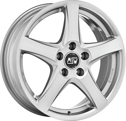 MSW 78 full silver Alufelge