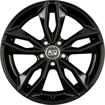 MSW 71 gloss black Alufelge 8x18 Zoll ET35 LK 5x110 ML65.06 – Bild 3