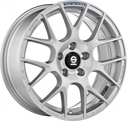 Sparco Pro Corsa full silver Alufelge 8x18 Zoll ET35 LK 5x112 ML73.1