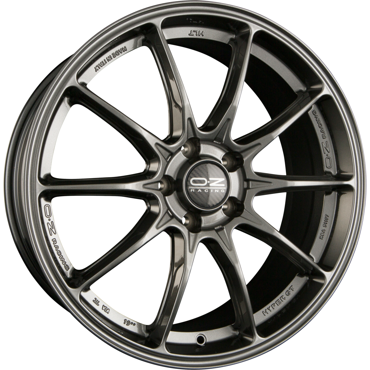 OZ Hyper GT Star Graphite Alufelge 7.5x18 Zoll ET41 LK 5x112 ML66.6 – Bild 2