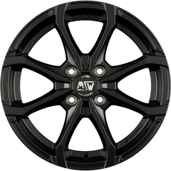 MSW X4 Matt Black Alufelge 5.5x14 Zoll ET35 LK 4x100 ML63.3
