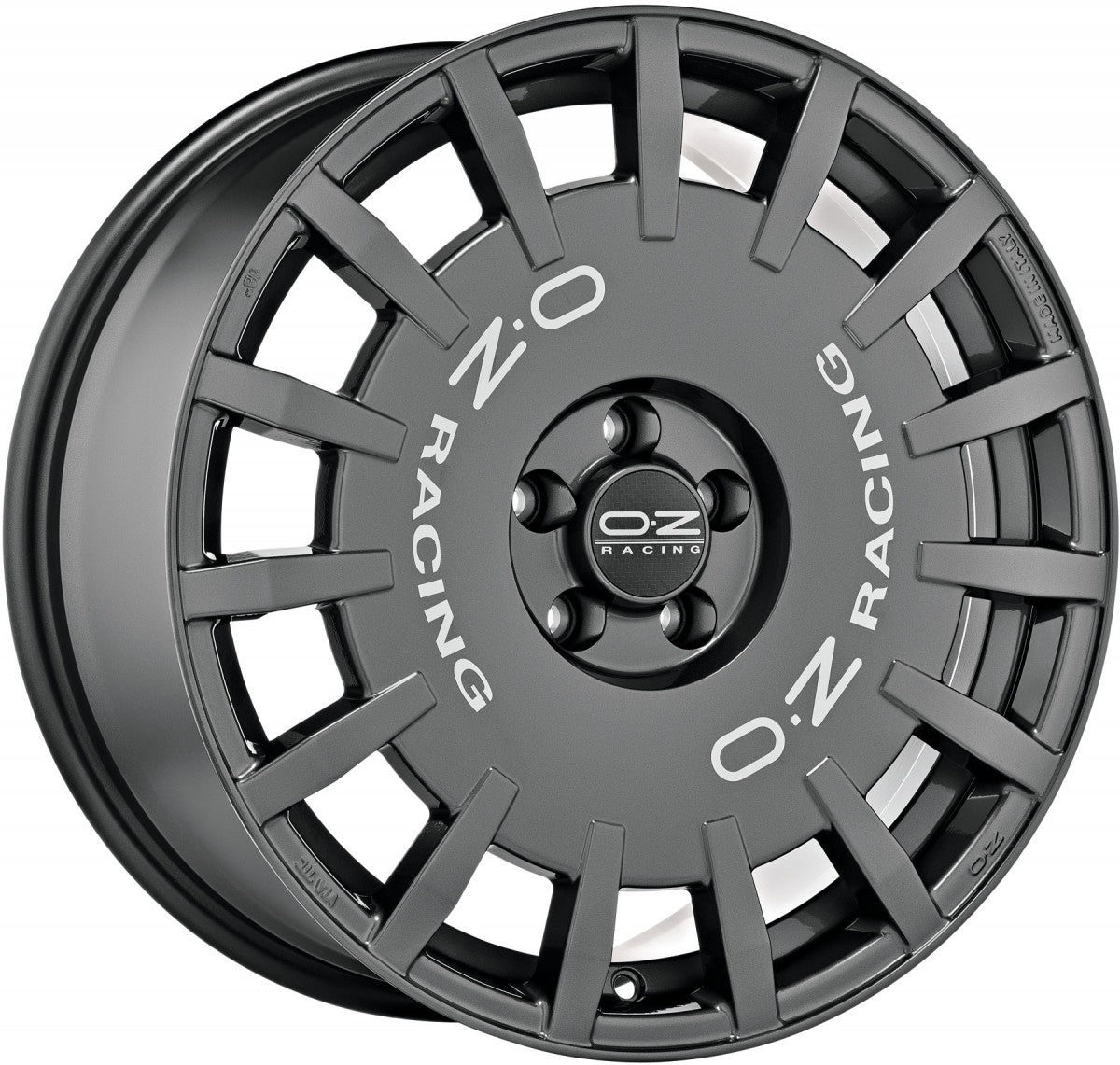 OZ Rally Racing dark graphite Alufelge 8x19 Zoll ET45 LK 5x114.3 ML75
