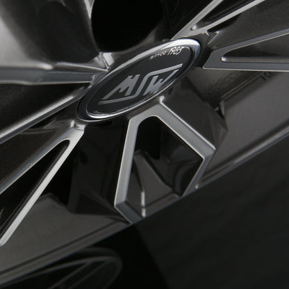 MSW 71 Gloss Dark Grey Full Polished Alufelge 7.5x17 Zoll ET45 LK 5x108 ML73.1 – Bild 3